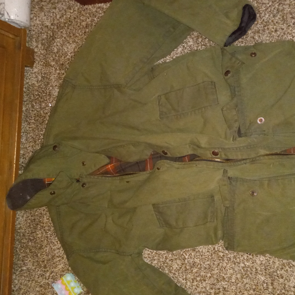 Olive Green heavy coat